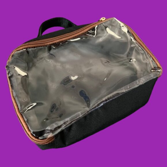 Lovevook Handbags - Lovevook Makeup/Travel See Through Bag 11"x6"